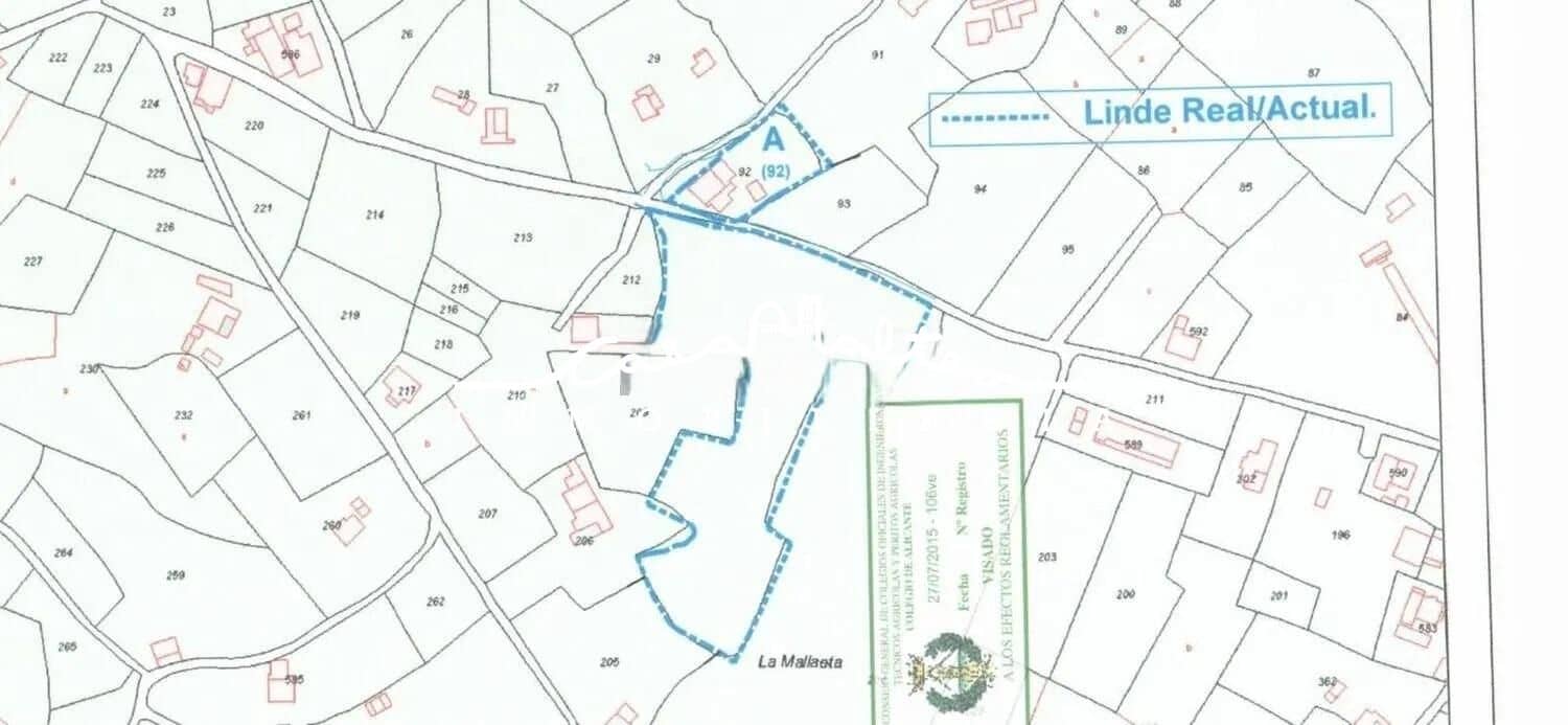 Grunde uden byggetilladelser til salg i Altea - € 400.000 (Ref: 9843675)
