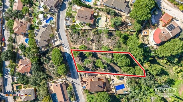 Grond te koop in Serra Brava, Lloret de Mar - € 70.000 (Ref: 10154561)