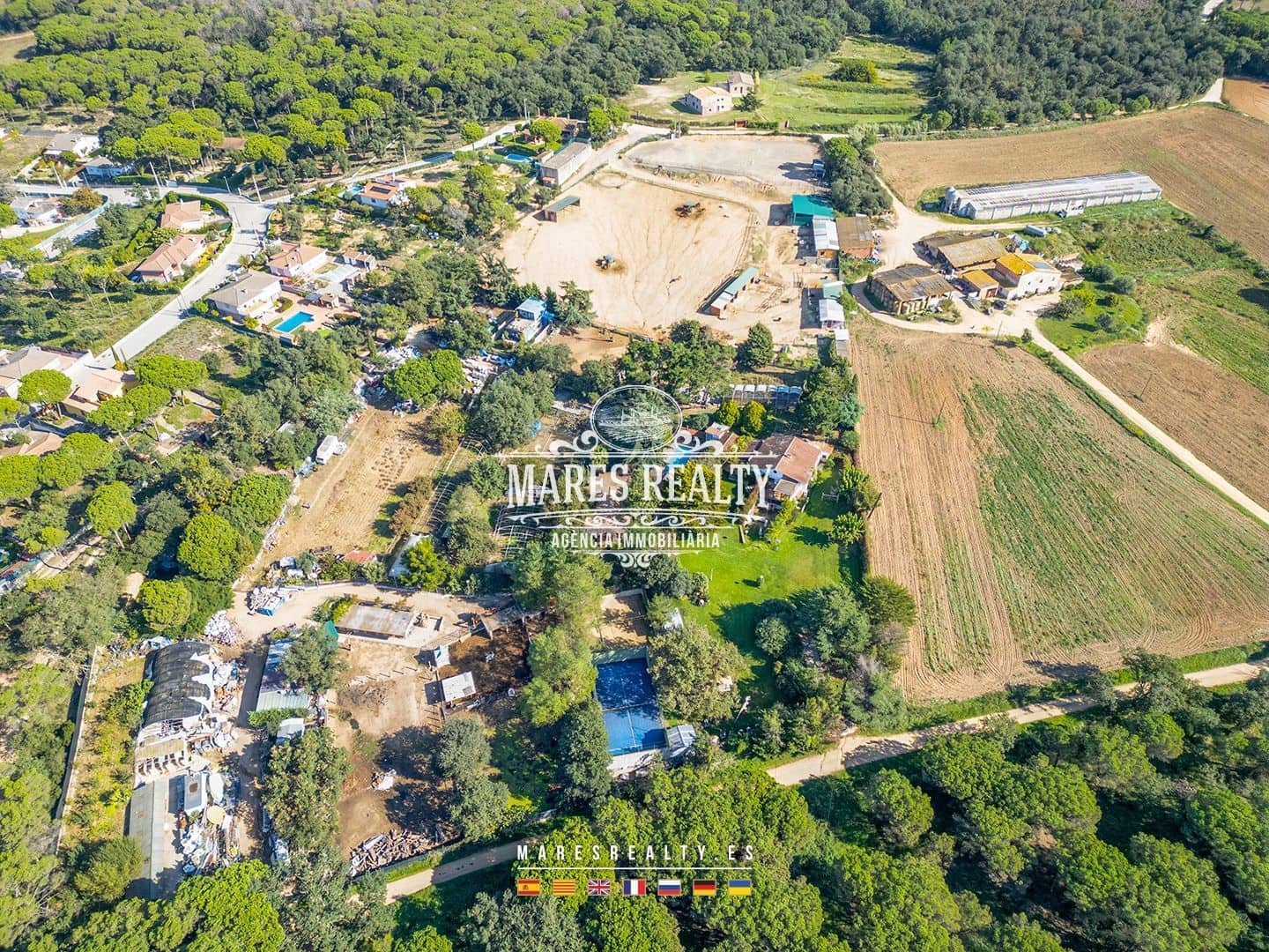 12 quarto Quinta/Casa Rural para venda em Vidreres com piscina - 2 200 000 € (Ref: 8599209)