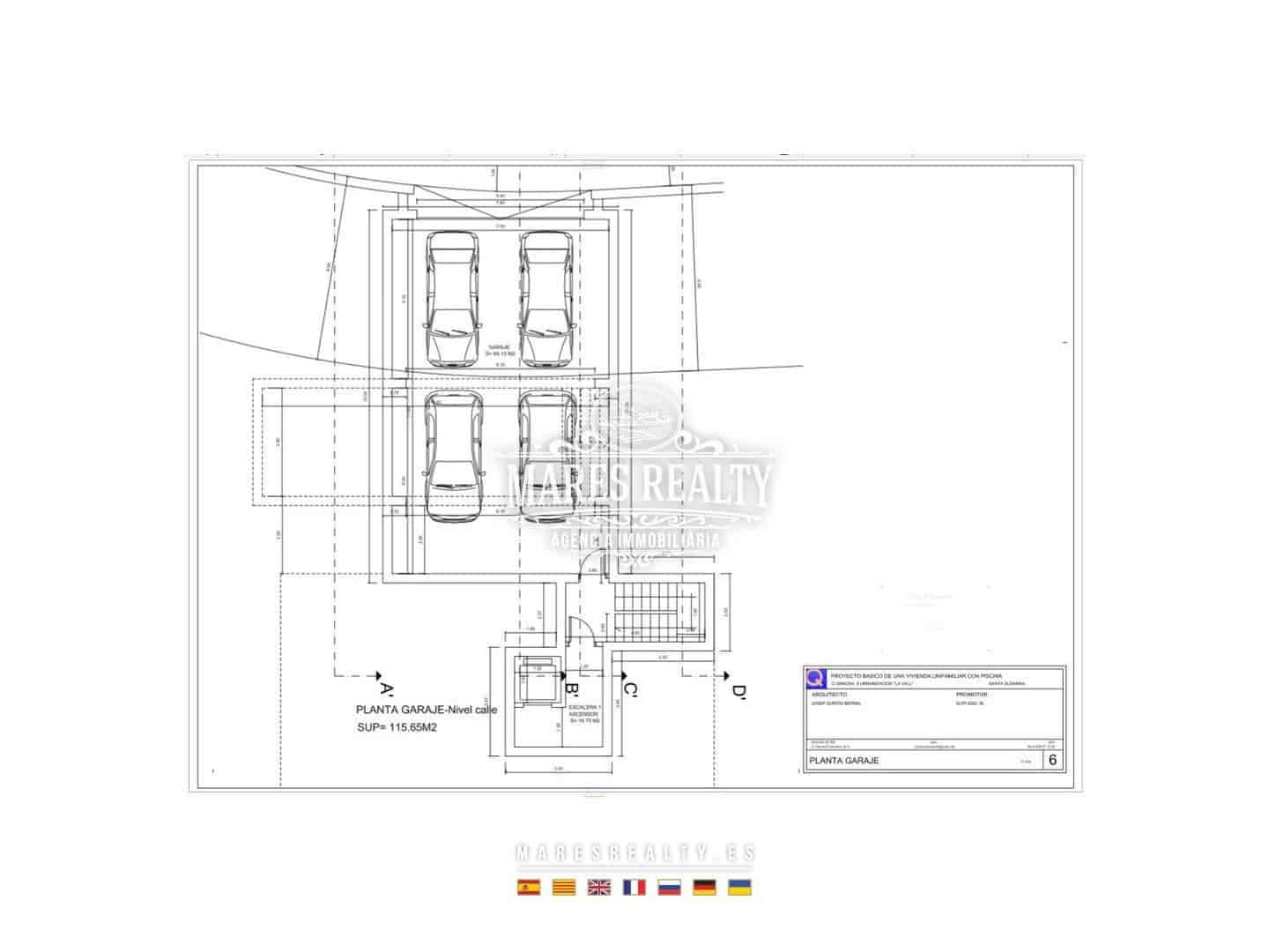 4 slaapkamer Villa te koop in Santa Susanna met zwembad garage - € 860.000 (Ref: 8775918)