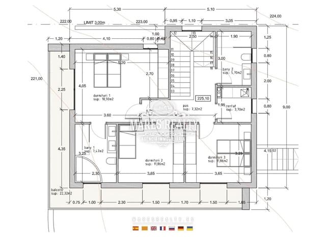 3 chambre Villa/Maison à vendre à Roca Grossa, Lloret de Mar avec piscine garage - 480 000 € (Ref: 8834120)