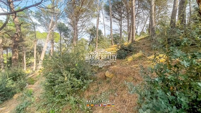 Ubebygd land til salgs i Roca Grossa, Lloret de Mar - € 75 000 (Ref: 8851146)