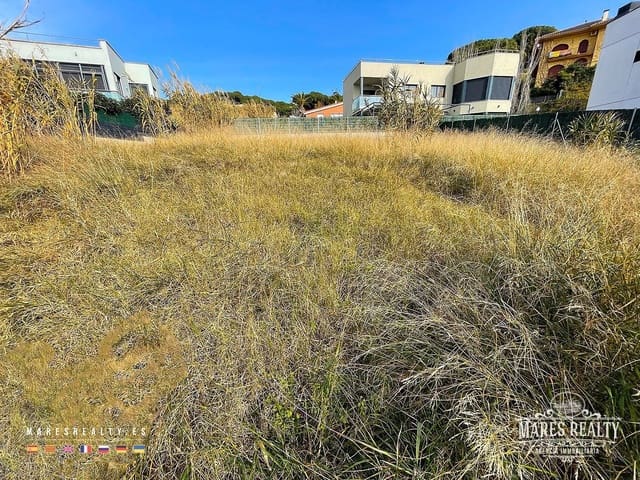 Ubebygd land til salgs i Sant Pol de Mar - € 460 000 (Ref: 9102693)