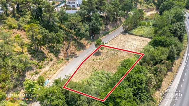 Terreno/Finca Rústica en Lloret de Mar en venta - 55.000 € (Ref: 9533155)