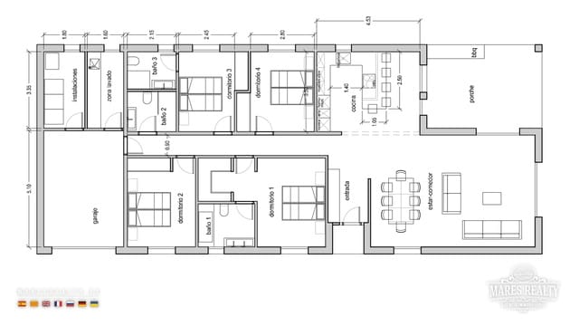 4 soveværelse Villa til salg i Vidreres med swimmingpool garage - € 365.000 (Ref: 9581490)