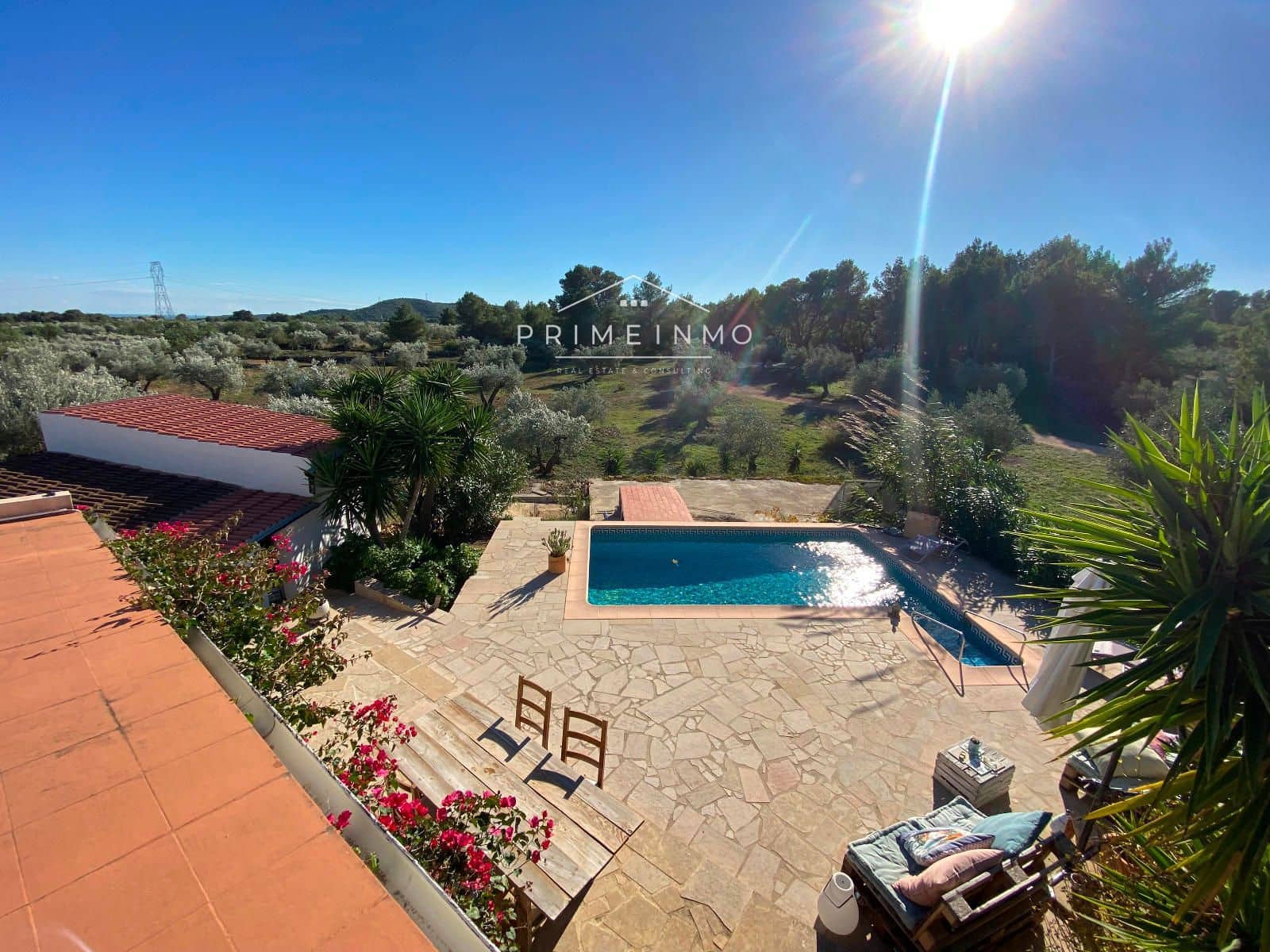 5 Zimmer Villa zu verkaufen in El Perello mit Pool Garage - 399.500 € (Ref: 9462845)