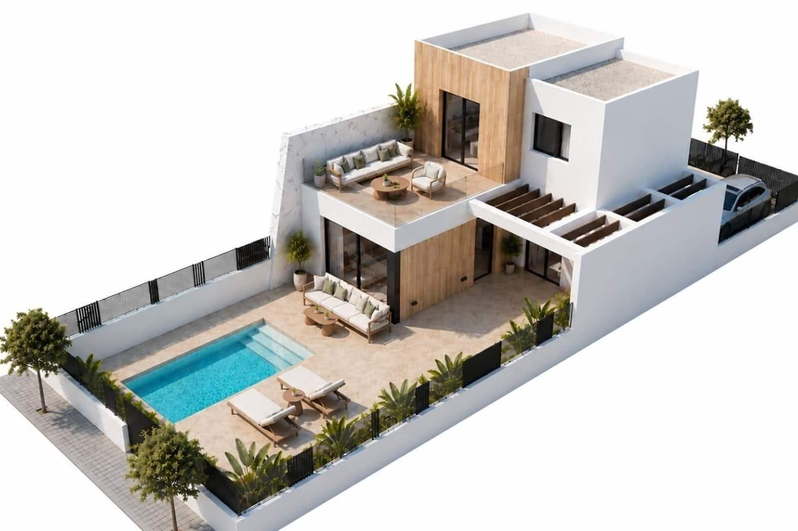3 bedroom Townhouse for sale in Torre-Pacheco with pool - € 459,900 (Ref: 10041782)