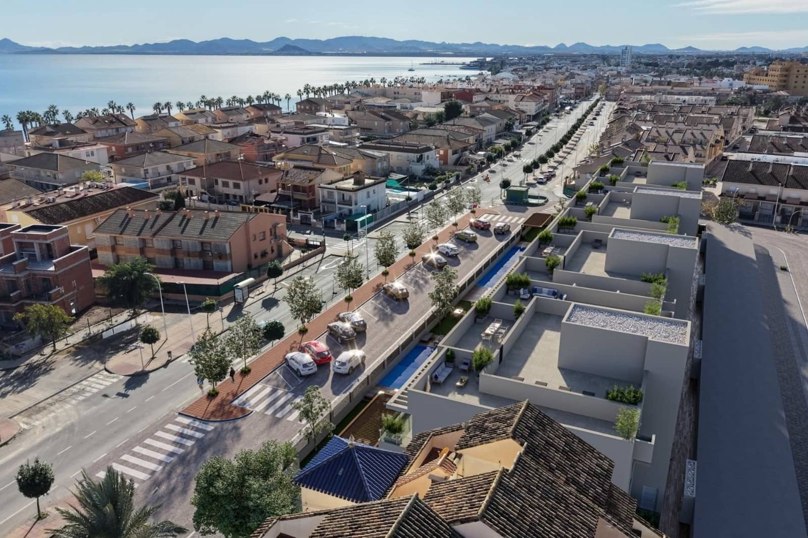 3 quarto Apartamento para venda em Los Narejos com piscina - 359 000 € (Ref: 10041921)