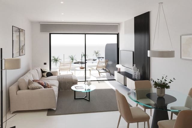 3 quarto Apartamento para venda em Las Lomas de Rame - Bahía Bella, Los Alcázares com piscina - 379 000 € (Ref: 10073312)