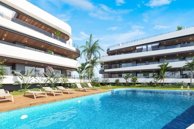 3 quarto Apartamento para venda em Las Lomas de Rame - Bahía Bella, Los Alcázares com piscina - 379 000 € (Ref: 10073312)