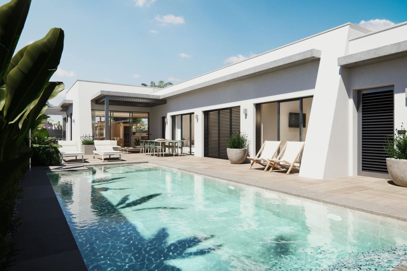 3 makuuhuone Huvila myytävänä paikassa San Javier mukana uima-altaan - 1 390 000 € (Ref: 10101446)