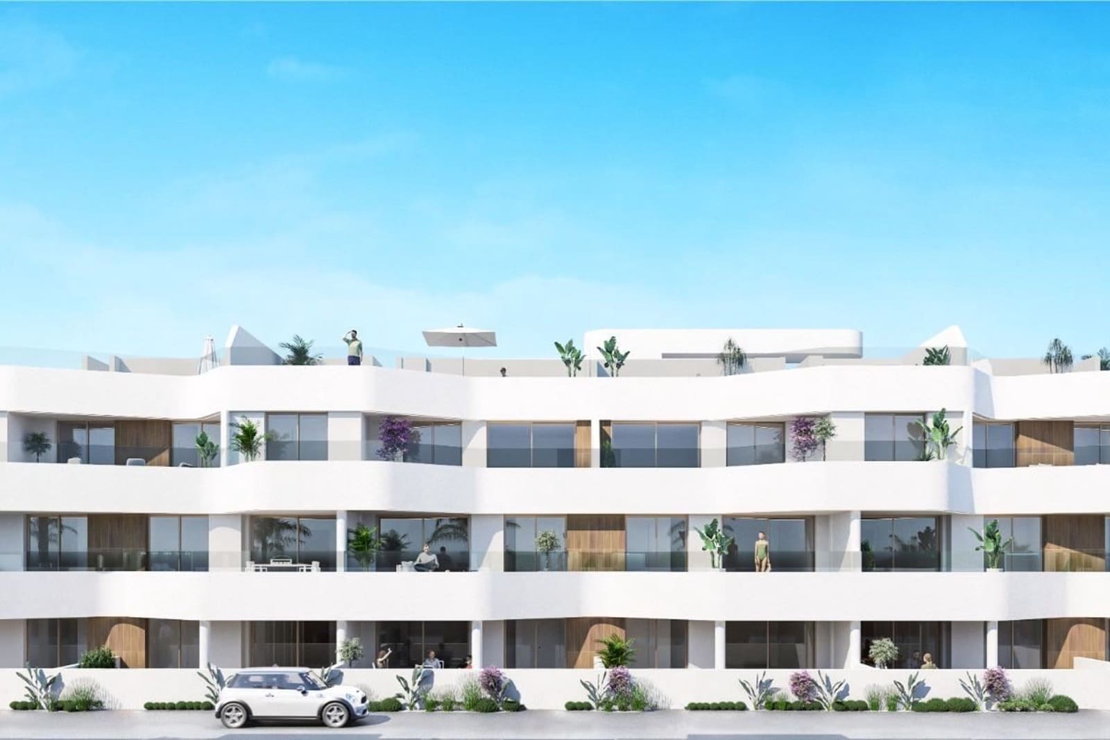 Apartamento de 2 habitaciones en Los Alcázares en venta con piscina garaje - 275.000 € (Ref: 10118218)