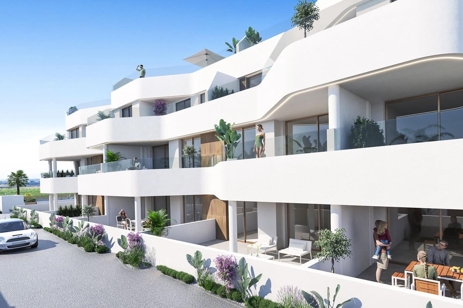 Apartamento de 2 habitaciones en Los Alcázares en venta con piscina garaje - 275.000 € (Ref: 10118218)