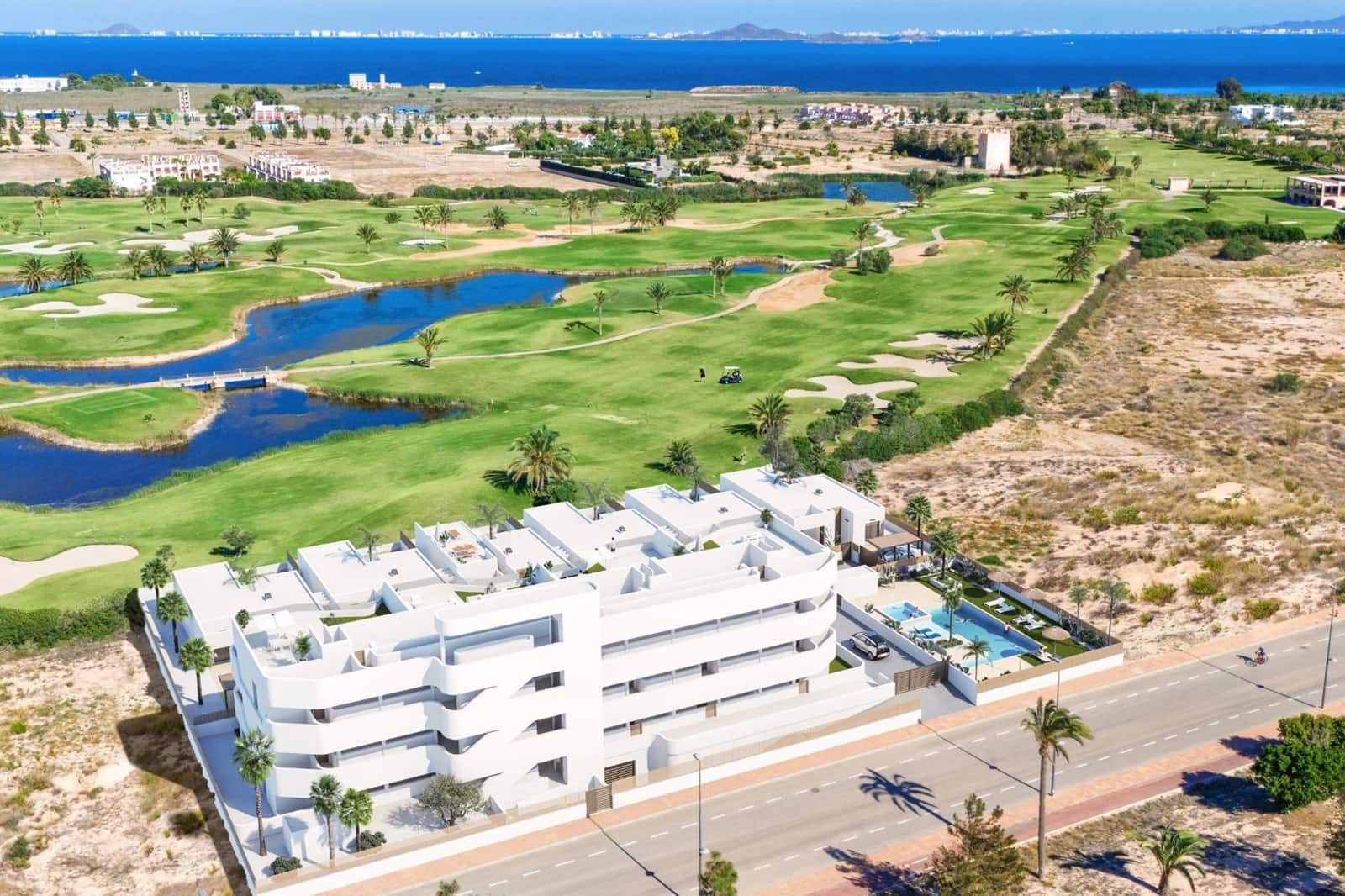 Apartamento de 2 habitaciones en Los Alcázares en venta con piscina garaje - 275.000 € (Ref: 10118218)