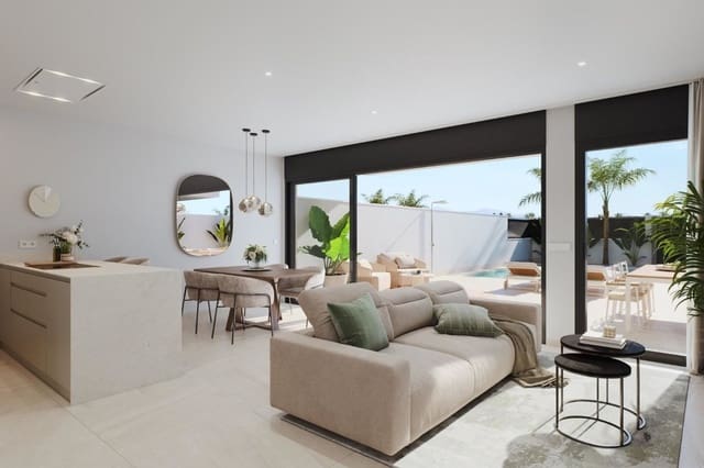 Chalet de 3 habitaciones en San Pedro del Pinatar ciudad, San Pedro del Pinatar en venta con piscina garaje - 455.000 € (Ref: 10120424)