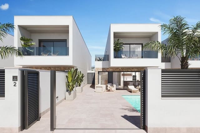 Chalet de 3 habitaciones en San Pedro del Pinatar ciudad, San Pedro del Pinatar en venta con piscina garaje - 455.000 € (Ref: 10120424)