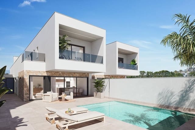 Chalet de 3 habitaciones en San Pedro del Pinatar ciudad, San Pedro del Pinatar en venta con piscina garaje - 455.000 € (Ref: 10120424)