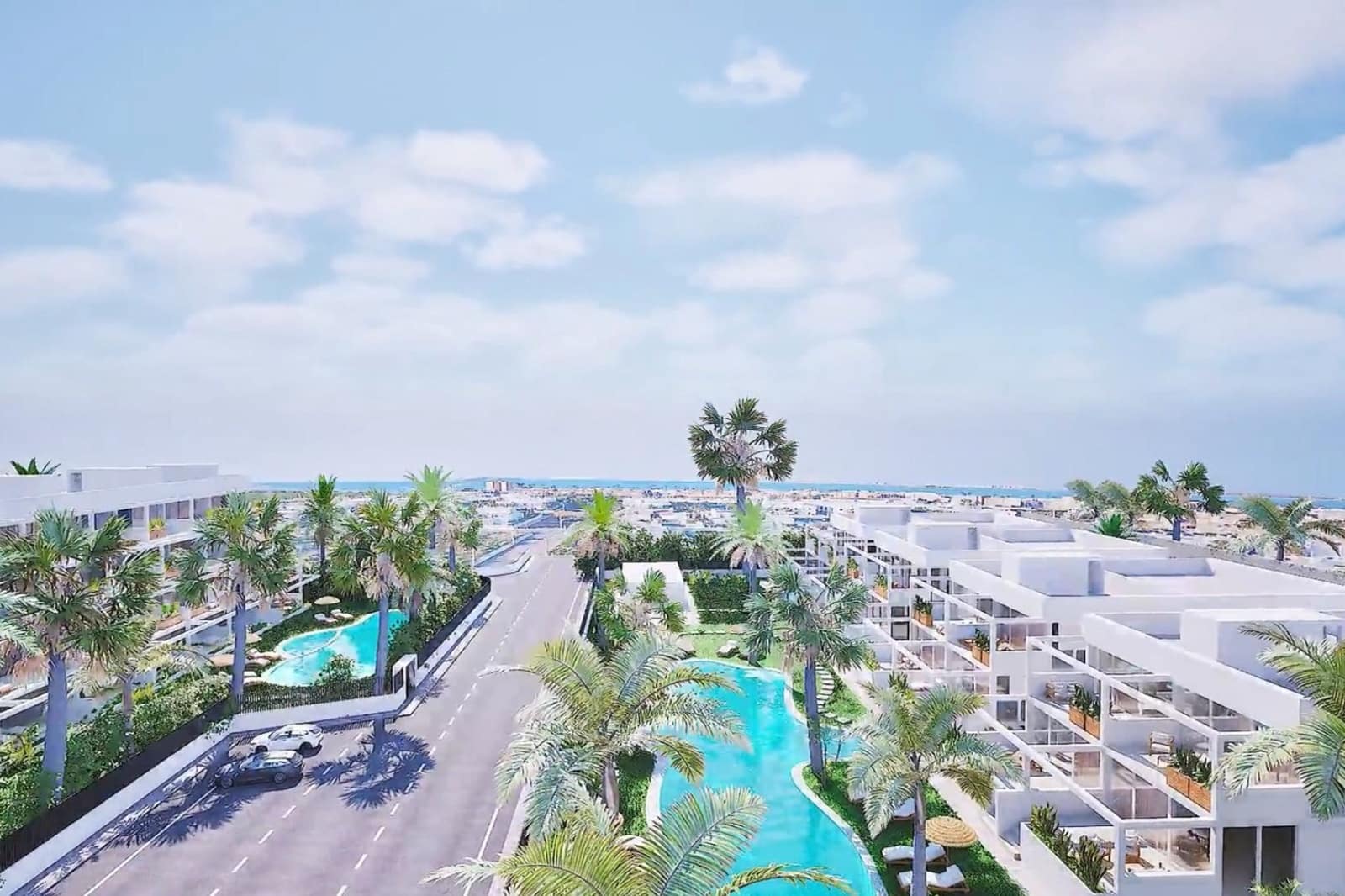 2 quarto Apartamento para venda em Mar de Cristal com piscina garagem - 280 000 € (Ref: 10120648)