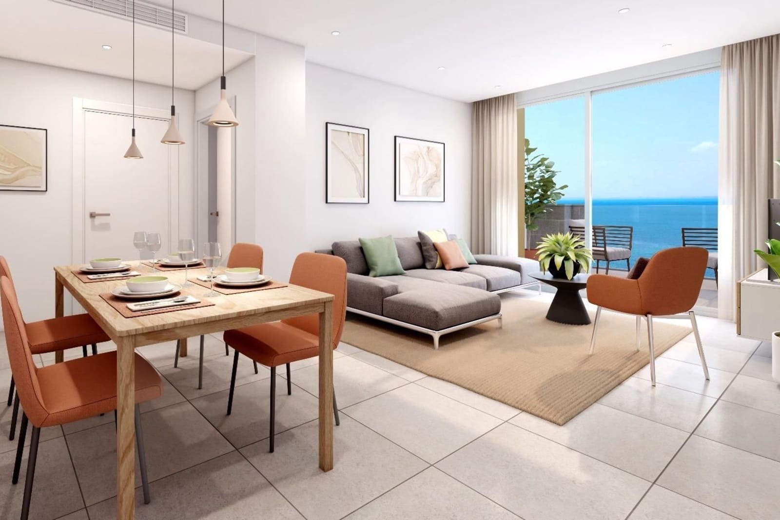 Apartamento de 2 habitaciones en La Manga del Mar Menor en venta con piscina garaje - 263.000 € (Ref: 10120830)