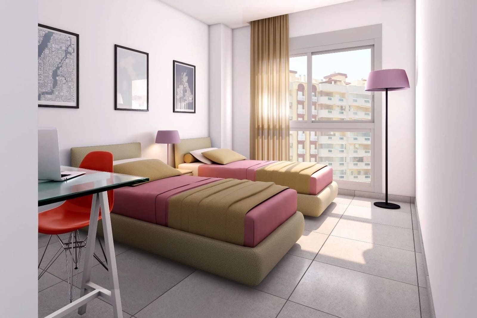 Apartamento de 2 habitaciones en La Manga del Mar Menor en venta con piscina garaje - 263.000 € (Ref: 10120830)