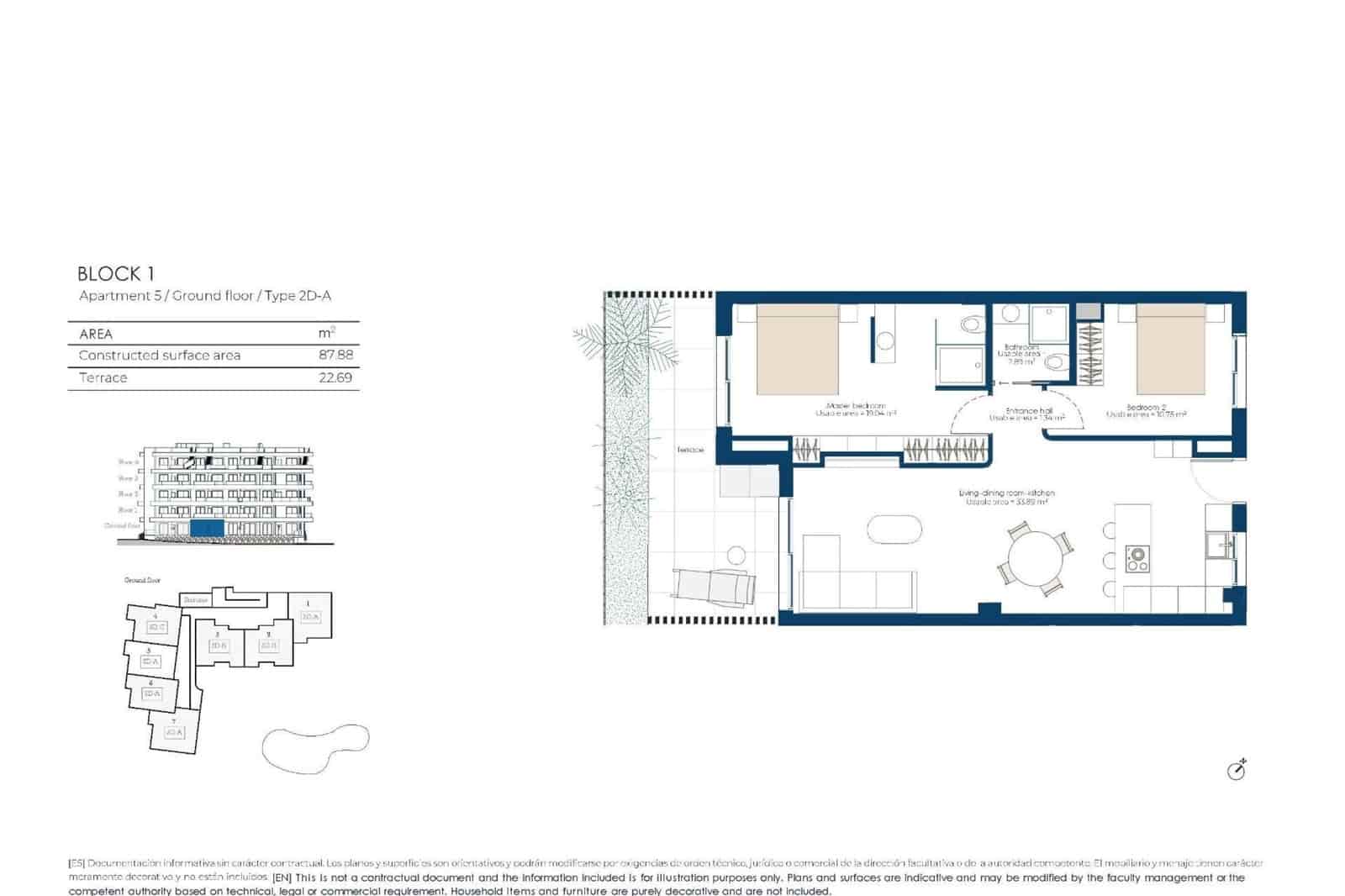 2 camera da letto Appartamento in vendita in El Valle Golf Resort con piscina garage - 299.000 € (Rif: 10130544)