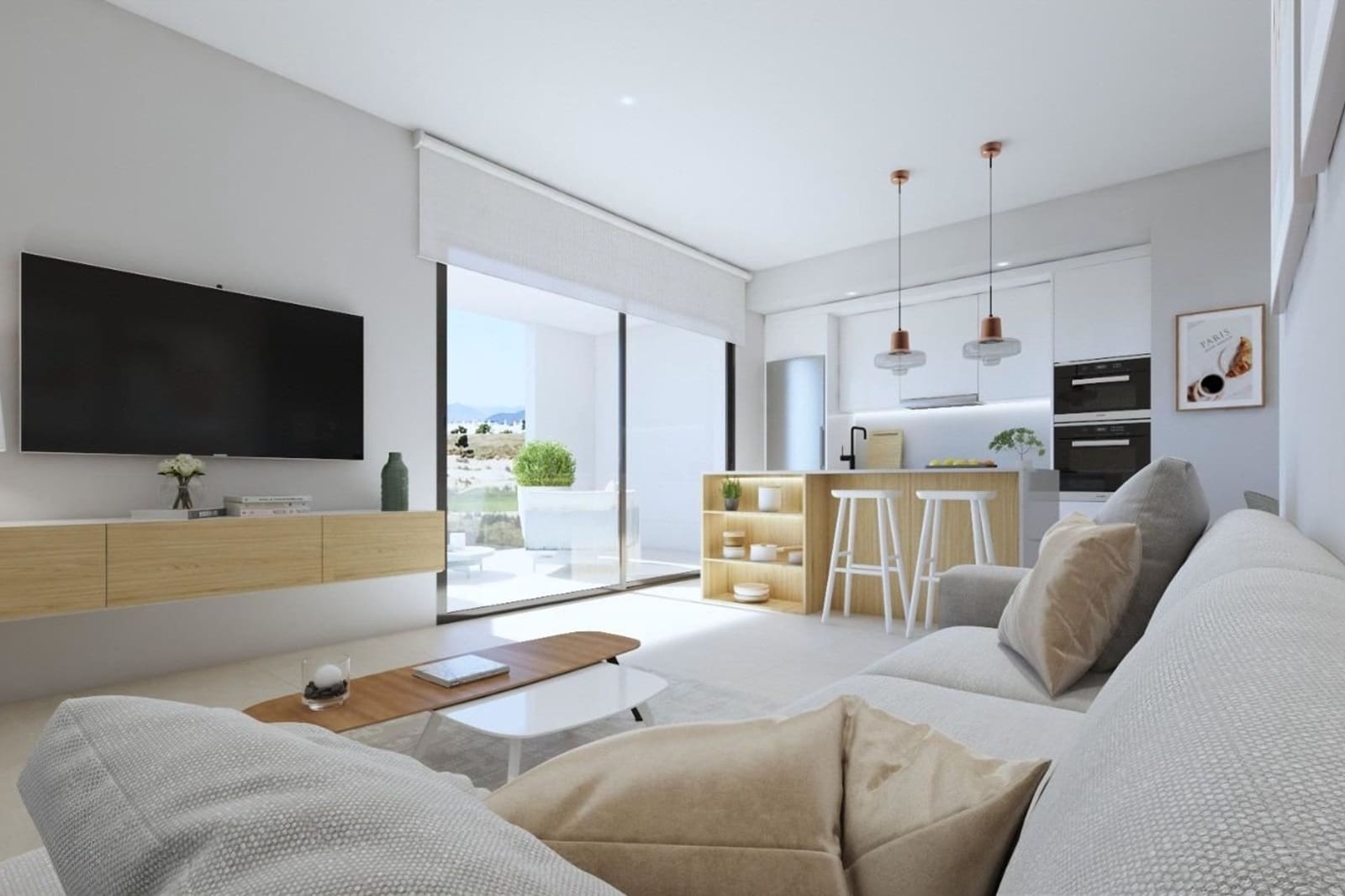 2 sypialnia Apartament na sprzedaż w Condado de Alhama z basenem garażem - 229 900 € (Ref: 10147340)