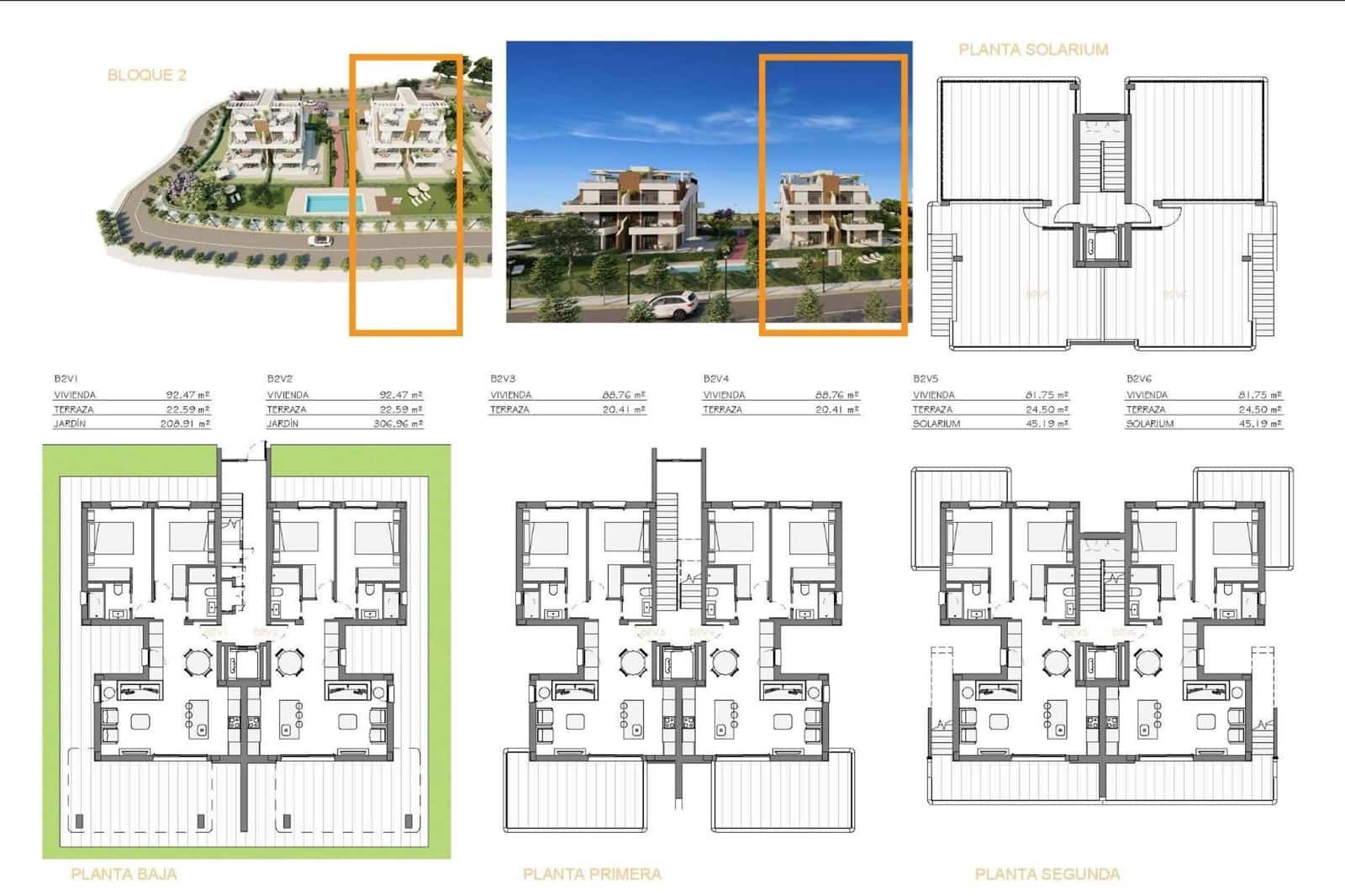 2 chambre Appartement à vendre à Hacienda del Alamo avec piscine garage - 234 900 € (Ref: 10147418)