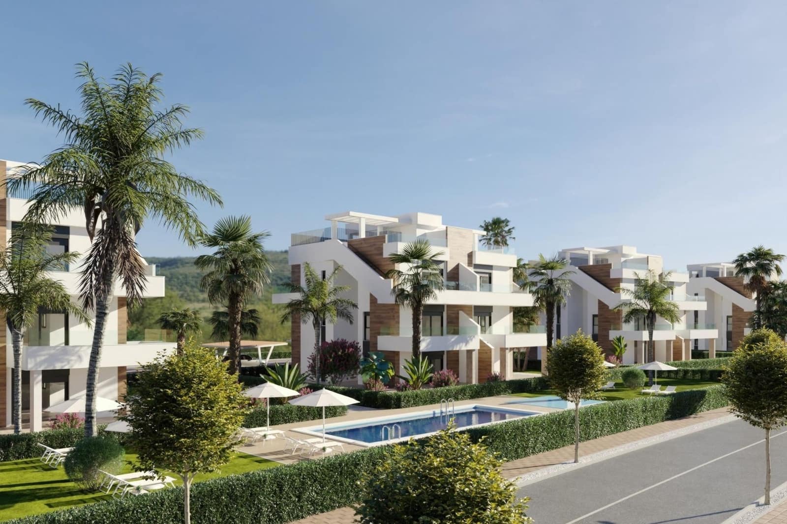 2 chambre Appartement à vendre à Hacienda del Alamo avec piscine garage - 234 900 € (Ref: 10147418)
