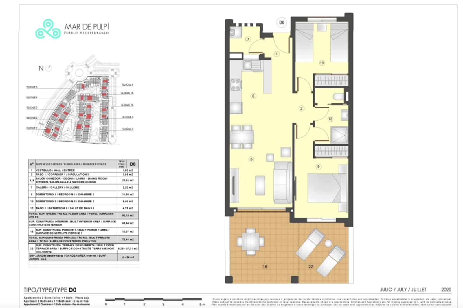 1 chambre Appartement à vendre à Pulpi avec piscine - 157 000 € (Ref: 7334849)
