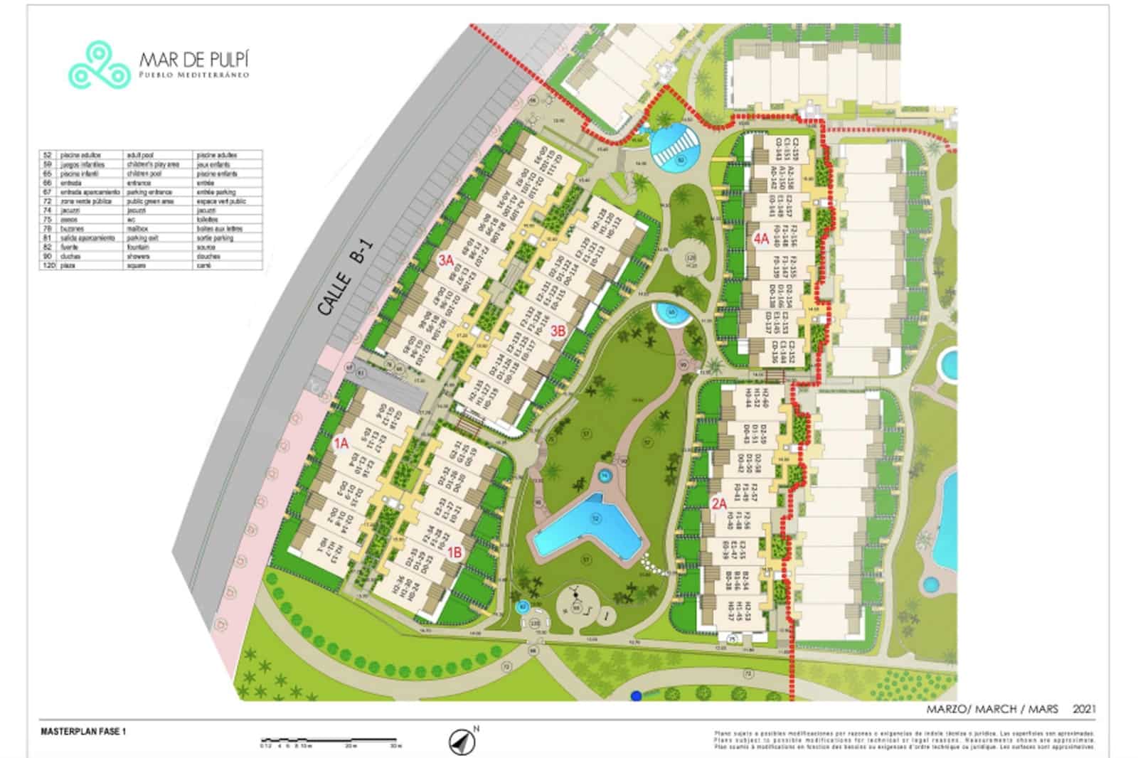 3 chambre Appartement à vendre à Pulpi avec piscine - 228 000 € (Ref: 7335074)