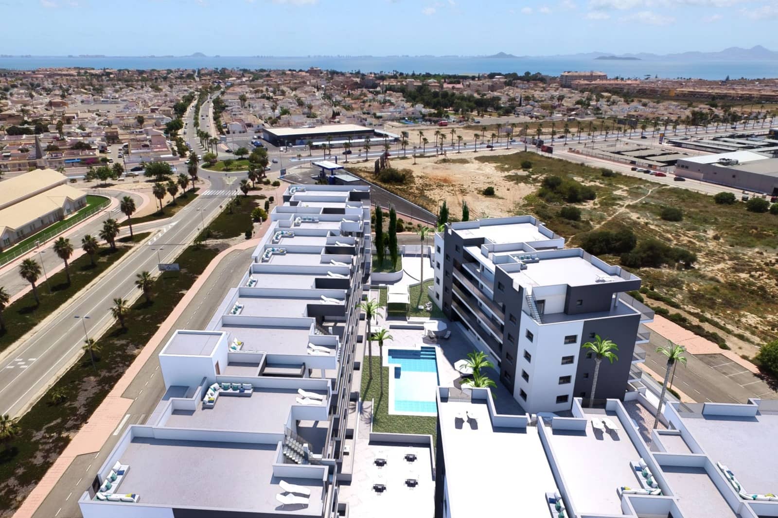 2 quarto Apartamento para venda em Los Alcazares com piscina - 219 000 € (Ref: 7335454)