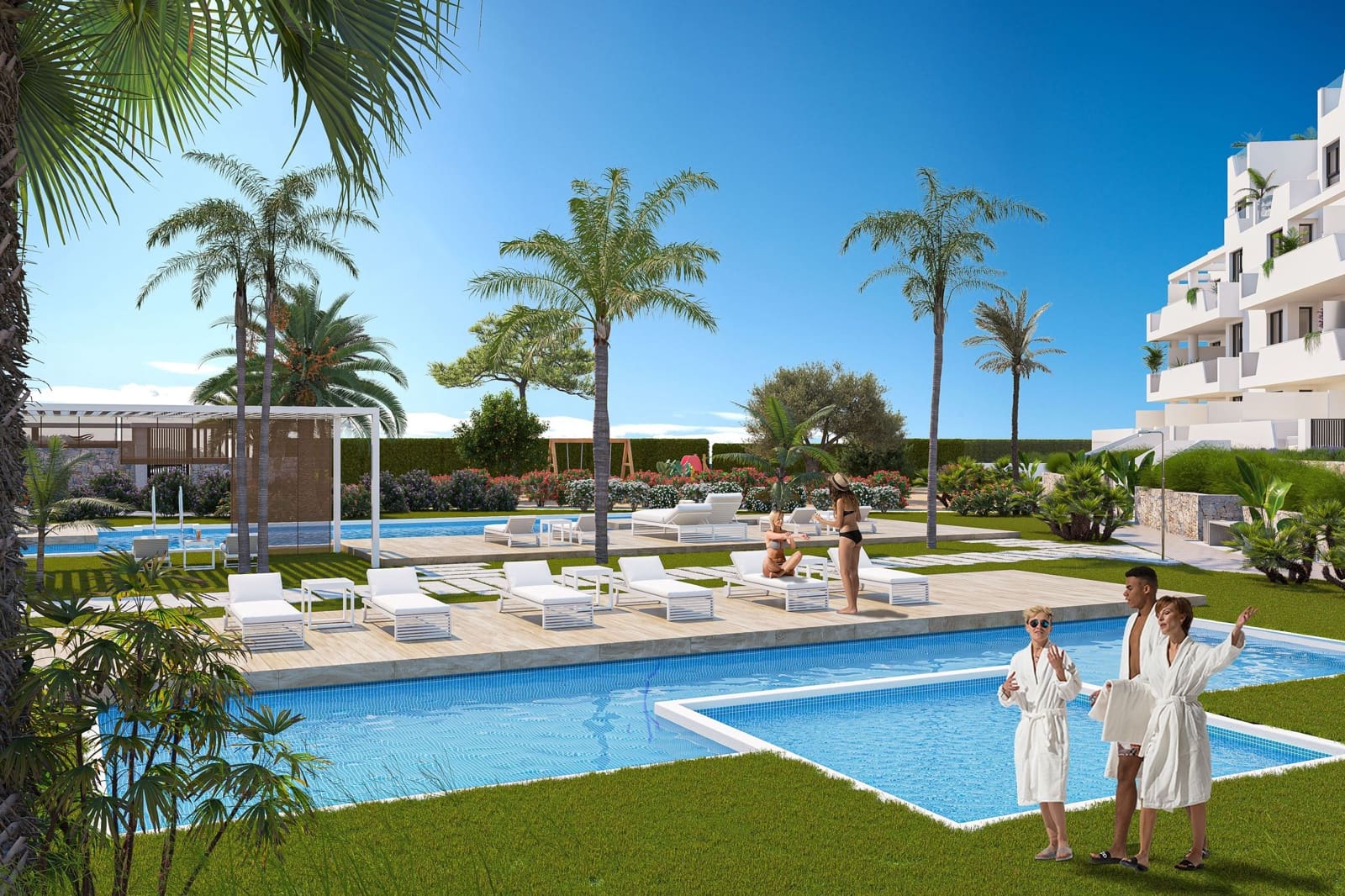 2 sovrum Lägenhet till salu i Torre-Pacheco med pool - 245 000 € (Ref: 7335486)