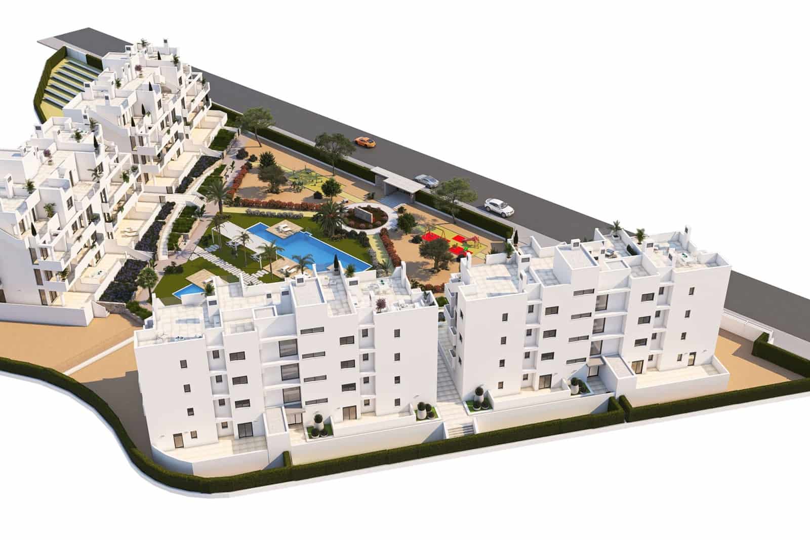 2 sovrum Lägenhet till salu i Torre-Pacheco med pool - 245 000 € (Ref: 7335486)