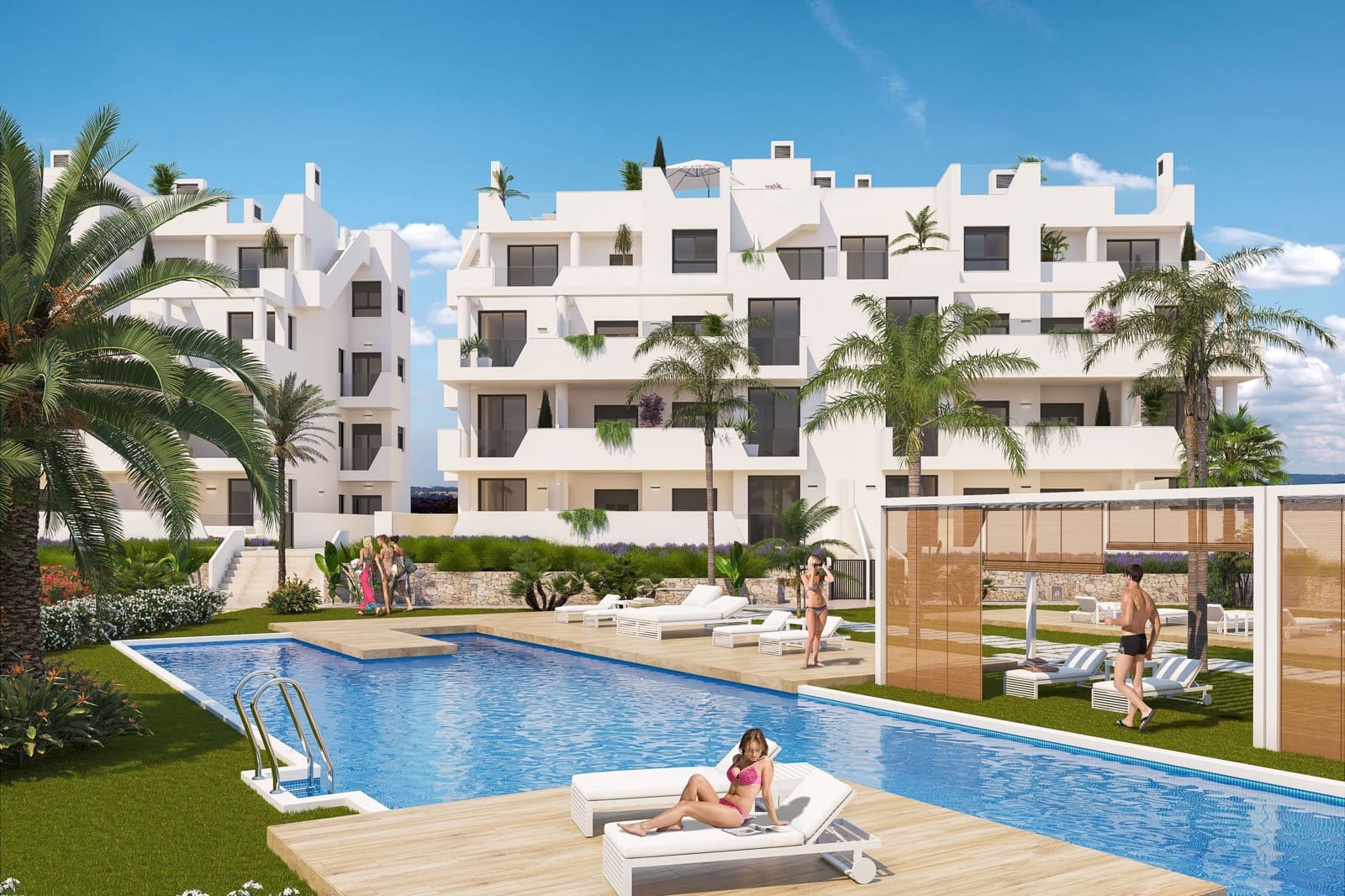 2 sovrum Lägenhet till salu i Torre-Pacheco med pool - 245 000 € (Ref: 7335486)