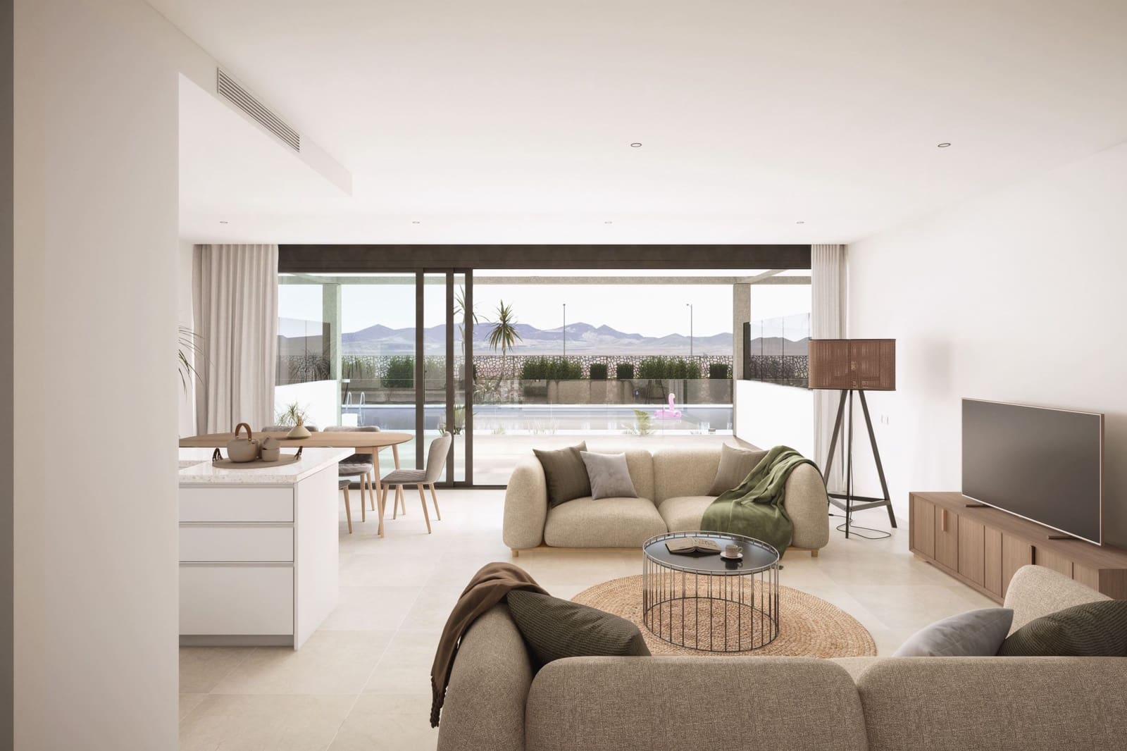 2 camera da letto Appartamento in vendita in Mar de Cristal con piscina - 240.000 € (Rif: 7335498)