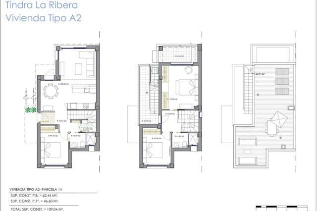 3 slaapkamer Villa te koop in Santiago de la Ribera, San Javier met zwembad - € 353.000 (Ref: 7341605)
