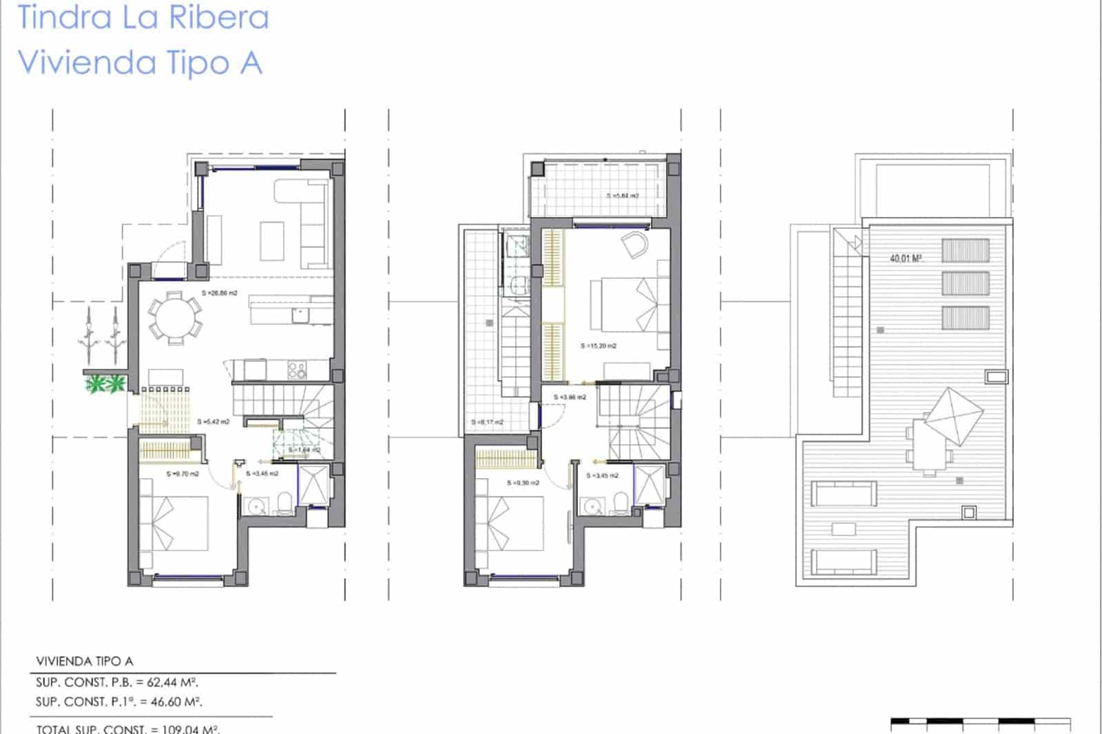 3 slaapkamer Villa te koop in Santiago de la Ribera met zwembad - € 353.000 (Ref: 7341605)