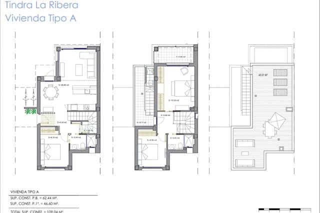 3 slaapkamer Villa te koop in Santiago de la Ribera, San Javier met zwembad - € 353.000 (Ref: 7341605)