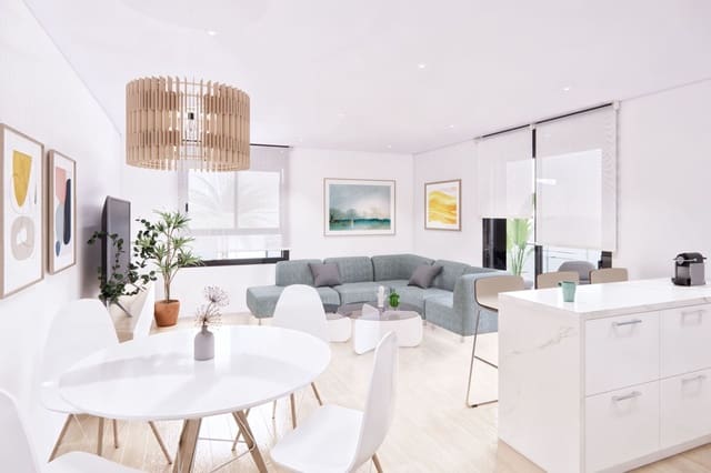 2 chambre Appartement à vendre à Los Narejos, Los Alcázares avec piscine - 259 000 € (Ref: 7508286)