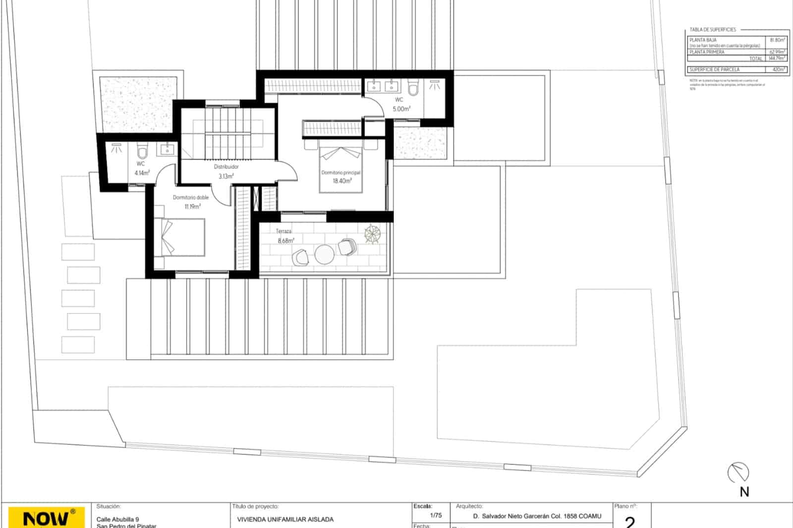 3 bedroom Villa for sale in San Pedro del Pinatar with pool - € 579,000 (Ref: 7593361)