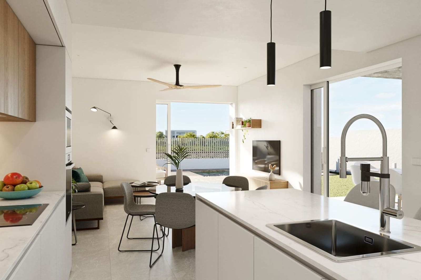 3 slaapkamer Villa te koop in Santiago de la Ribera met zwembad - € 439.900 (Ref: 7620267)