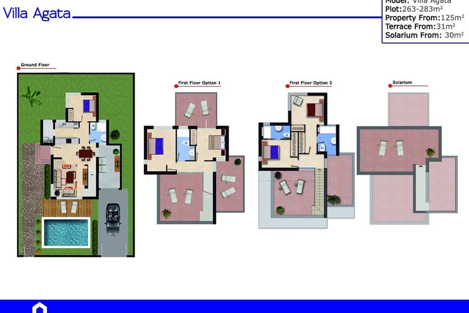 3 slaapkamer Villa te koop in Los Alcazares met zwembad - € 544.841 (Ref: 8406213)