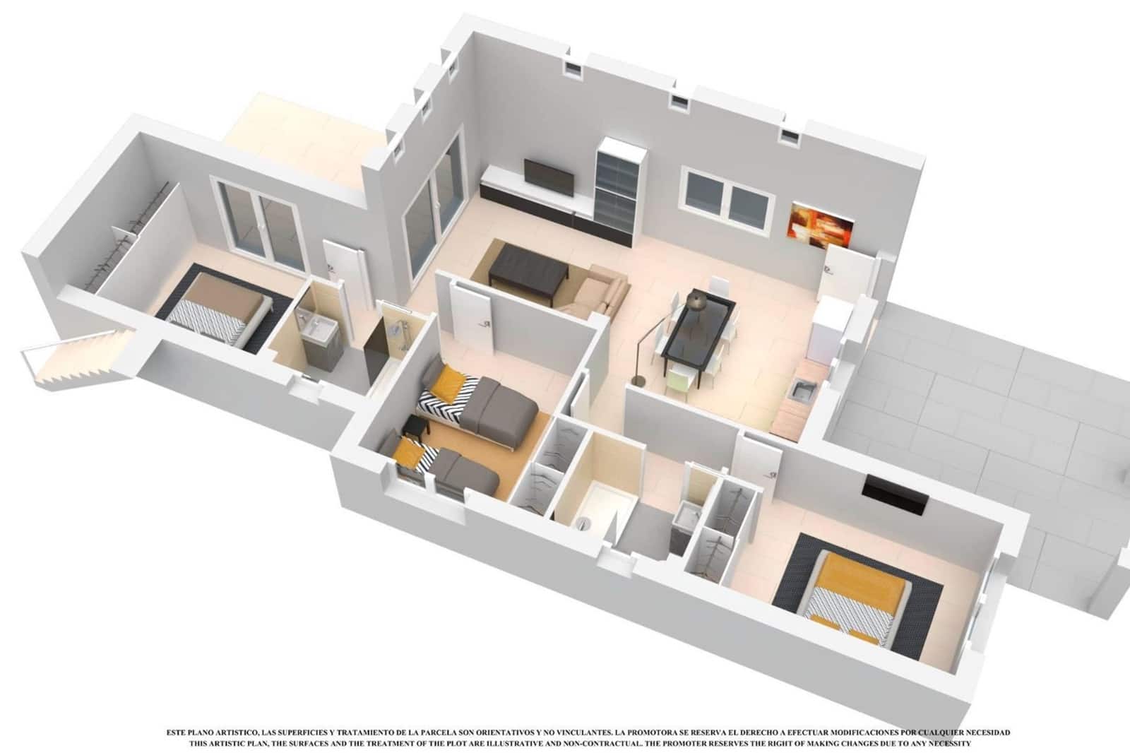 3 slaapkamer Villa te koop in Los Alcazares - € 419.500 (Ref: 8723228)