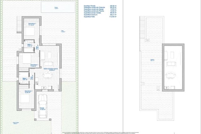 3 slaapkamer Villa te koop in Las Lomas de Rame - Bahía Bella, Los Alcázares - € 419.500 (Ref: 8723228)