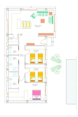 Chalet de 3 habitaciones en Calasparra en venta con piscina - 405.000 € (Ref: 8913710)