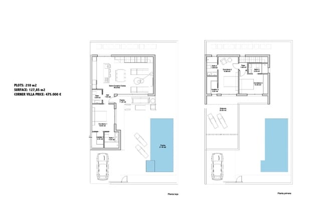 3 slaapkamer Villa te koop in Ciudad, San Javier met zwembad - € 495.000 (Ref: 8920025)