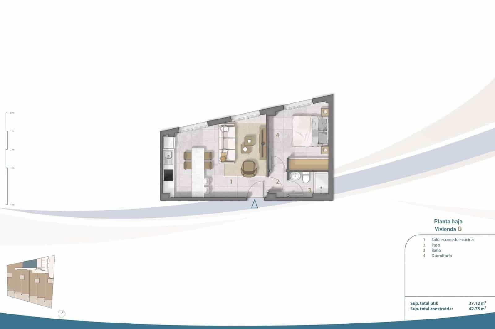 1 bedroom Apartment for sale in Los Cuarteros with pool - € 240,000 (Ref: 8923116)