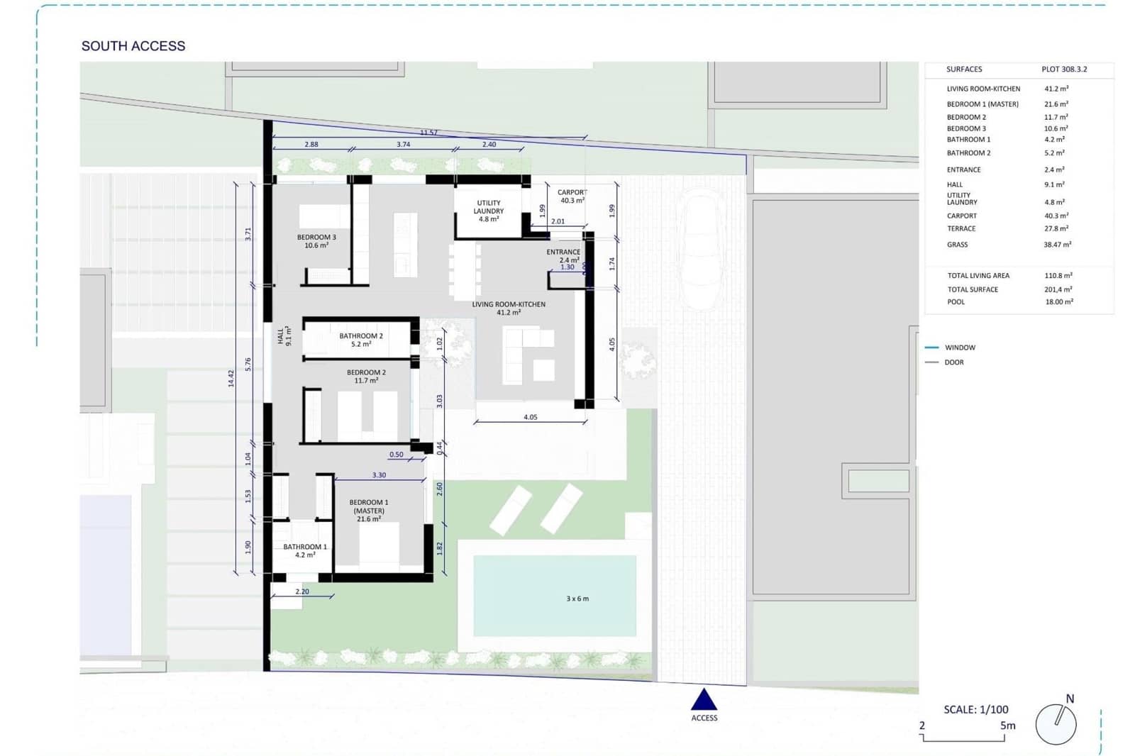 Chalet de 3 habitaciones en Baños y Mendigo en venta con piscina - 503.000 € (Ref: 8934526)