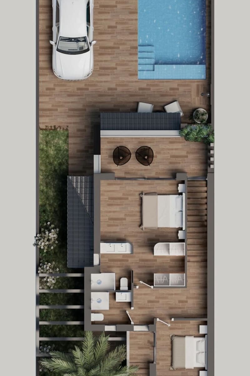 3 makuuhuone Huvila myytävänä paikassa San Pedro del Pinatar mukana uima-altaan - 479 900 € (Ref: 8936170)