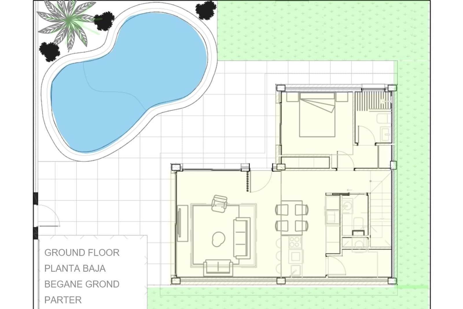 3 Zimmer Villa zu verkaufen in Roldan mit Pool - 399.950 € (Ref: 9016526)